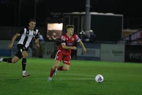 Tom Pugh has left Scarborough Athletic after only two weeks to return to his former club Scunthorpe United