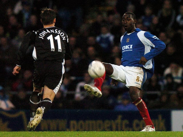 Often greeted with blank faces when it's mentioned he played for Pompey. Made nine starts and 13 sub appearances in 2006-07