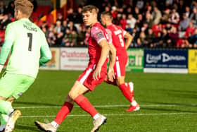 Ciaran McGuckin scored both goals as Boro drew 2-2 at Boston United