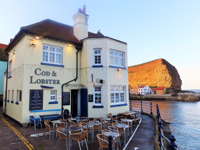 Cod and Lobster, Staithes.