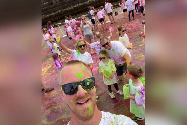 Fun at the Whitby Colour Run!