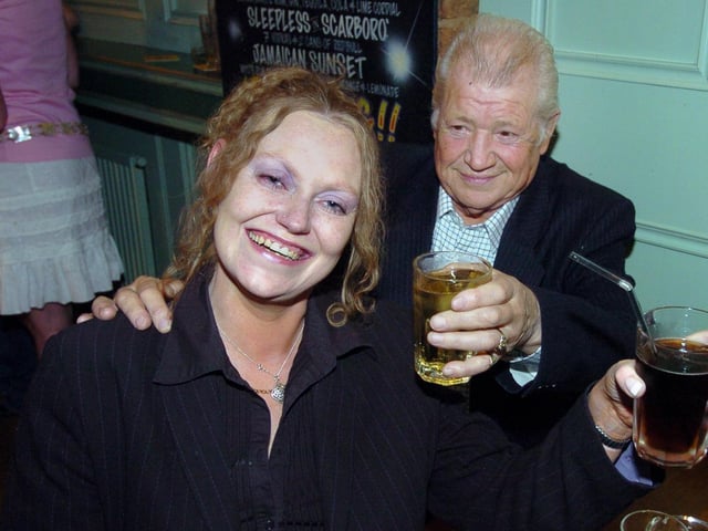 Who do you recognise on this night out in 2005?