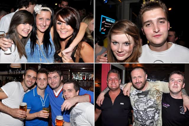 Who can you spot partying and drinking in these photos at Barracuda and Bar2B?