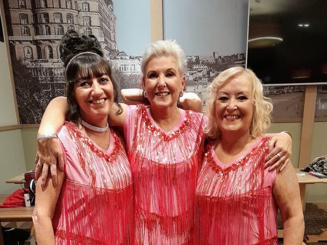 Elaine, Jo and Carol
