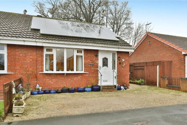 This two bedroom bungalow is for sale with Reeds Rains for £169,950.