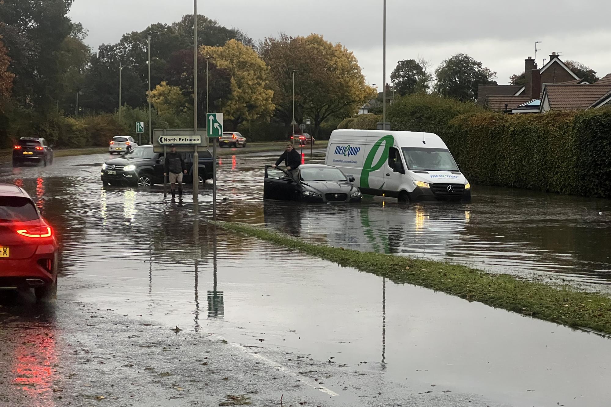 Flooding incidents keep fire crews busy