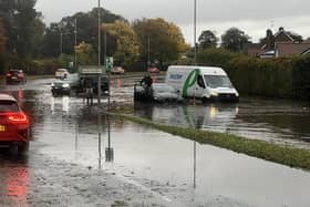 Flooding across Scarborough kept fire crews on the move on Friday October 23.