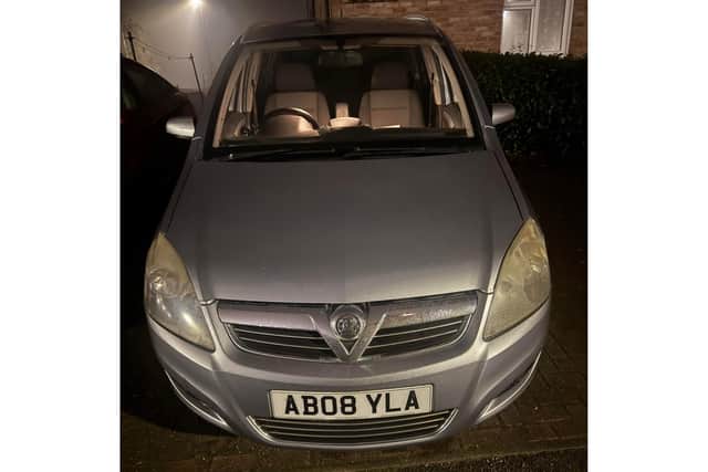 Police are asking for anyone who has seen the vehicle to get in touch