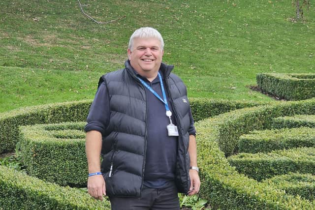 Chris Roe in Pannett Park