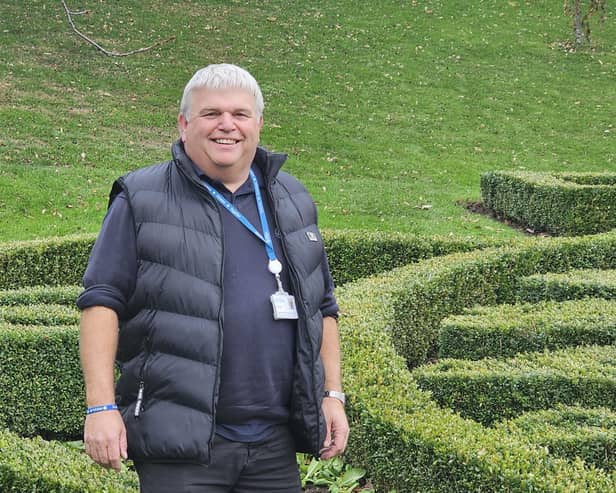 Chris Roe in Pannett Park