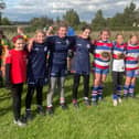 Scarborough RUFC Girls UNder-12s at Sandal Festival