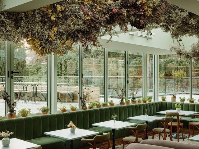 Orangery bar at Saltmoore, Sandsend.