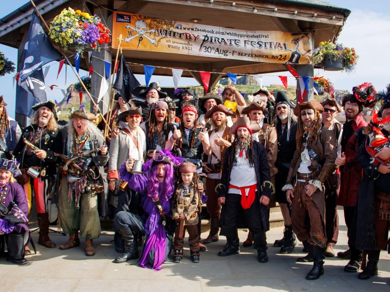 Swashbuckling fun at The Bandstand.