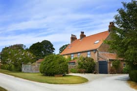 The approach to the stunning period farmhouse that brings with it a huge business opportunity