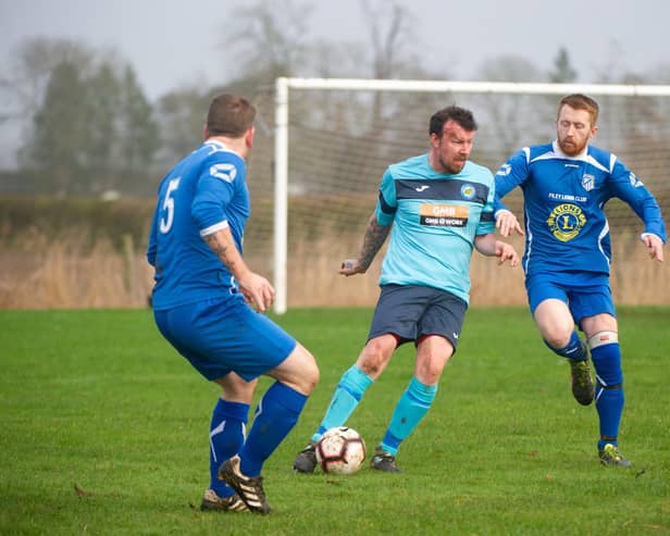 Ian Laing impressed in defence in Ayton's County Cup win