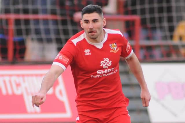 James Williamson is likely to return to the Town team at home to Shildon