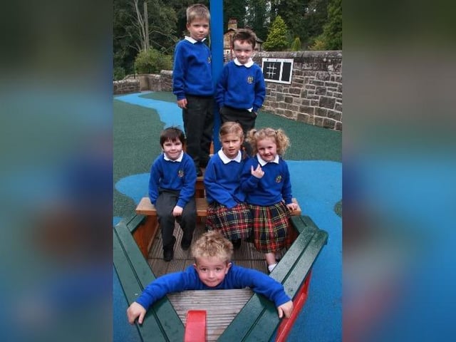 St Hedda's RC School new starters.
picture: Ceri Oakes, w093910