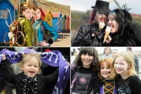 Photos from Whitby Goth Weekend 10 years ago, in April 2013.