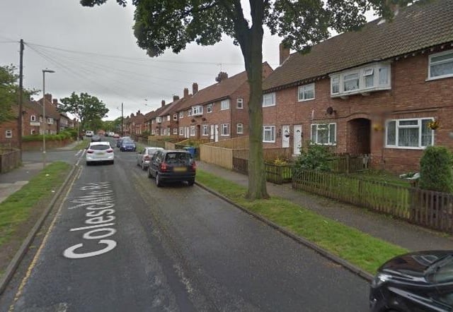 There were eight crimes recorded on or near Colescliffe Road in April 2023.