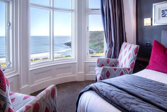 Bedroom at The Helaina, Scarborough.