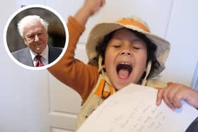 Sir David Attenborough has delighted a young Scarborough fan with a letter. (Sir David Photo by Andrew Matthews - Pool/Getty Images).