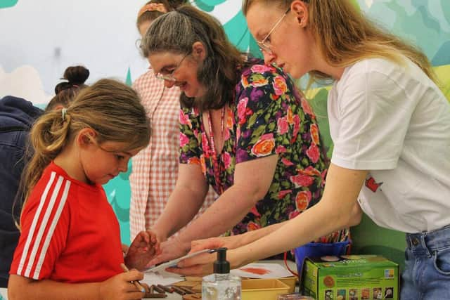 A Seaside Story pop-up is on at Eastfield's More Than Books community library, as part of World Book Day.