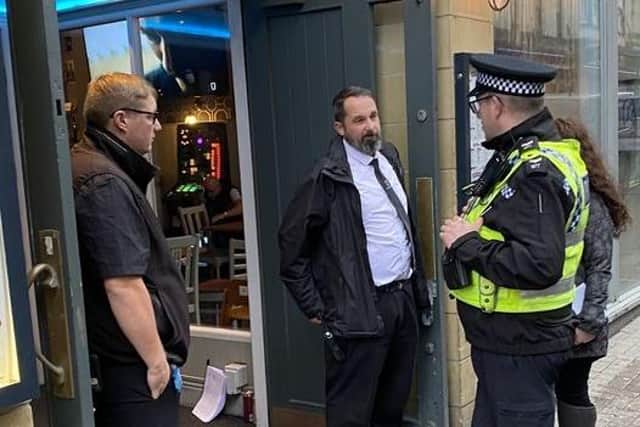 As part of the patrols, key hotspot areas are being visited, with door supervisors and premise license holders supporting actions to improve safety and prevent criminality.