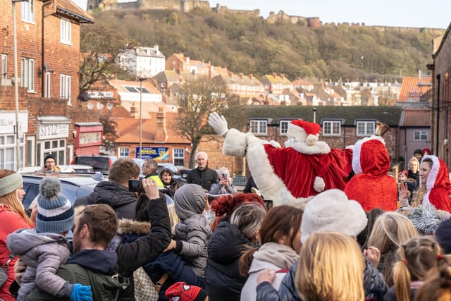 Chis Golder, Store Manager at Boyes, said: "There is no other day like greeting Santa off the boat and seeing the faces of all the children when he walks through the crowd to his sleigh."