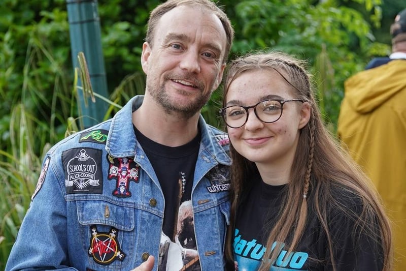 Status Quo fans looking forward to the gig.