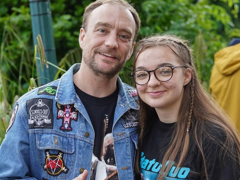 Status Quo fans looking forward to the gig.