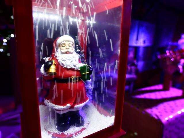 Santa is always a popular attraction at North Bay Railway