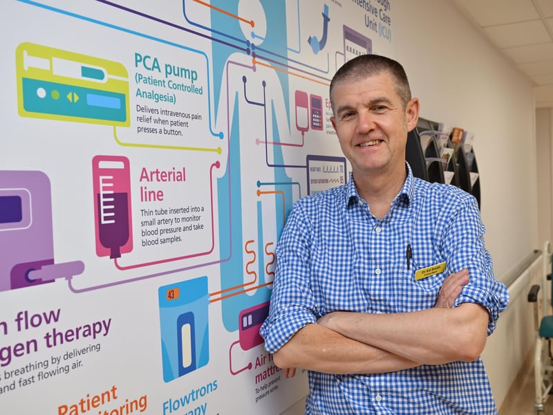 Emergency Medical Consultant Dr Ed Smith.