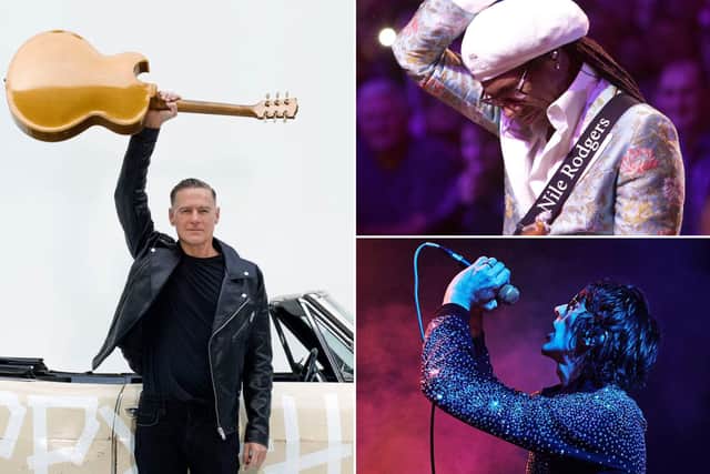 Dalby Forest is set to host Bryan Adams, Nile Rodgers and Richard Ashcroft this weekend.