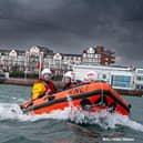 Bridlington RNLI inshore lifeboat Ernie Wellings at sea. Image: RNLI/Mike Milner