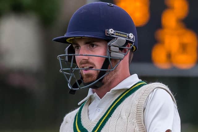 Whitby CC 1sts skipper Kai Morris