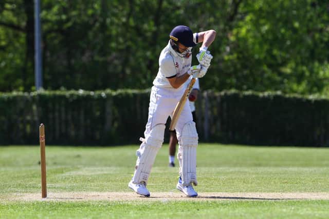 Dan Taylor hit 58 for Valley in the loss to Malton.