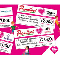 Proudfoot's charity donates £8,000 to young people's projects in Scarborough
