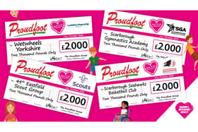 Proudfoot's charity donates £8,000 to young people's projects in Scarborough