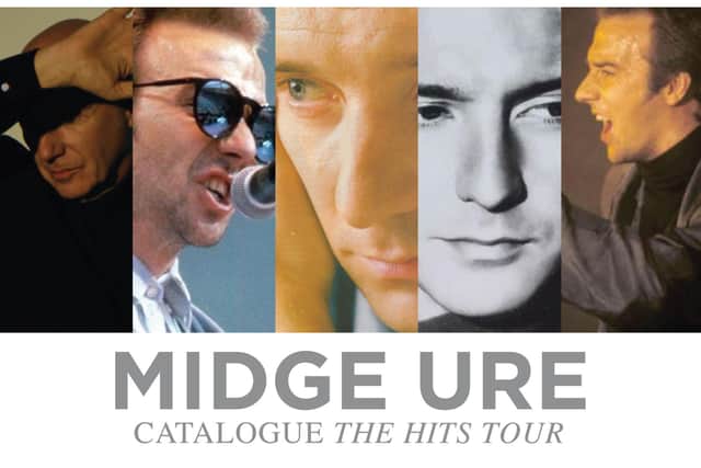 Midge Ure brings his Catalogue - The Hits Tour to Scarborough Spa on Thursday December 5