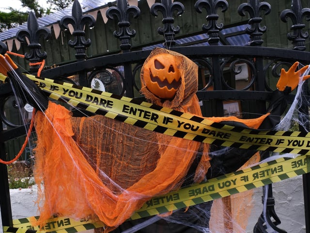 Enter the haunting attraction if you dare!