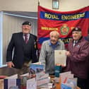 Edgar Styan was visited by three veteran Royal Engineers on his birthday this December.