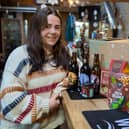 Wold Top marketing executive Hannah Hatfield with the new gift box