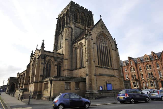 St Hilda's Church on Whitby's West Cliff.