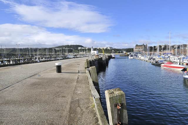 The man had fallen between the boat and a pontoon at Vincent Pier