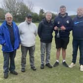 David Hill, Gary Thornton, Derrick Swift, Callum Malone and Stuart Neilson