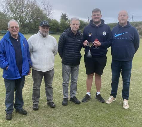 David Hill, Gary Thornton, Derrick Swift, Callum Malone and Stuart Neilson