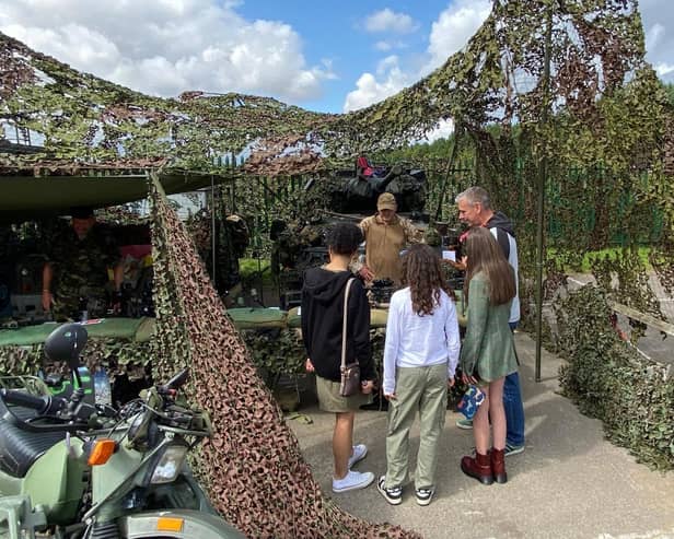 The event will feature presentations and demonstrations by veterans and volunteers highlighting some of the weapons and equipment used by HM Forces.