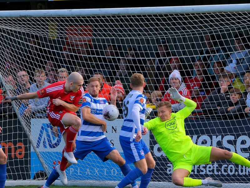 Boro go ahead through Frank Mulhern after only four minutes.