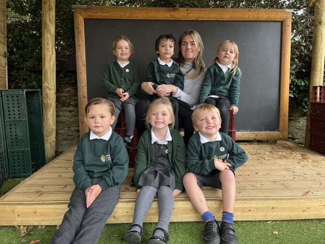 Brompton and Sawdon School reception class.