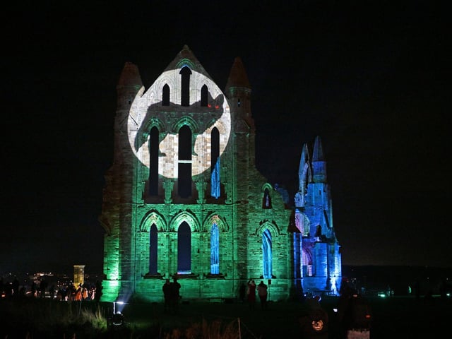A spooky sighting at the abbey
